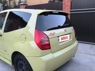 2004 Citroen C2, жёлтый, 280000 рублей, вид 4