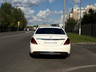 2014 Mercedes-Benz S-Класс AMG 63 AMG Long III (W222, C217), белый, 4750000 рублей, вид 2