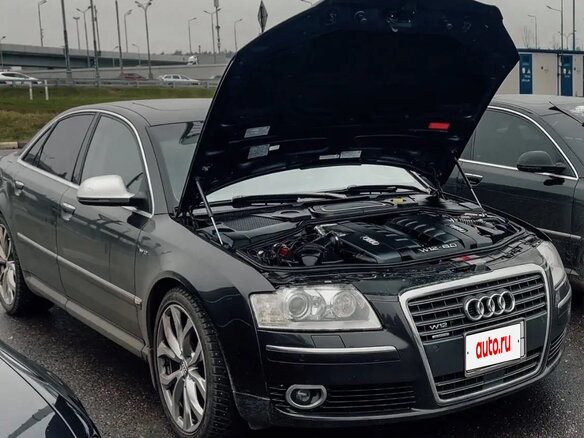 2006 Audi A8 II (D3) Рестайлинг, серый, 1100000 рублей - вид 3