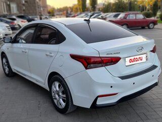 2019 Hyundai Solaris II, белый, 1187000 рублей, вид 4