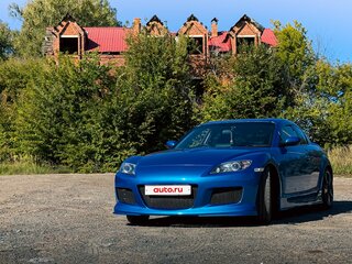 2003 Mazda RX-8 I, синий, 1350000 рублей, вид 3