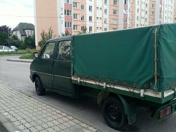 1993 Volkswagen Transporter, зелёный, 455000 рублей - вид 2