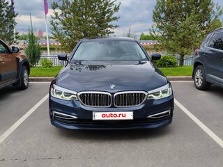 2018 BMW 5 серии 520d VII (G30/G31/G38), синий, 4100000 рублей, вид 1