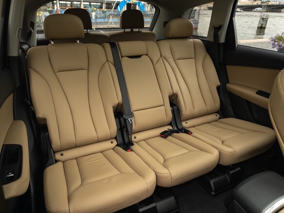 2023 Audi Q7 45 TFSI II (4M) Рестайлинг, синий, 7111111 рублей - вид 33