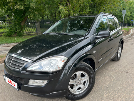 2010 SsangYong Kyron I Рестайлинг, чёрный, 744000 рублей, вид 1