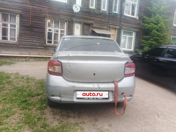 2016 Renault Logan II, серый, 190000 рублей - вид 3