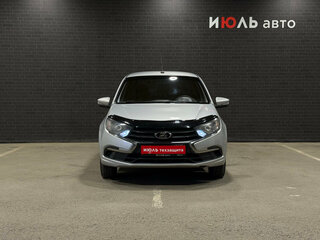 2018 Lada (ВАЗ) Granta I Рестайлинг, серебристый, 690000 рублей, вид 2