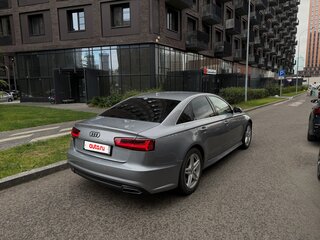 2017 Audi A6 IV (C7) Рестайлинг, серебристый, 2200000 рублей, вид 4
