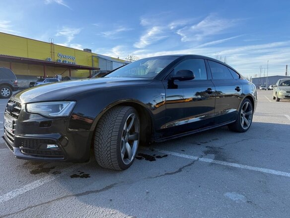 2016 Audi A5 I (8T) Рестайлинг, чёрный, 1700000 рублей - вид 1