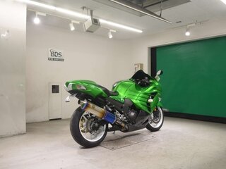 2013 Kawasaki ZX-14R, зелёный, 946000 рублей, вид 5