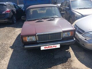 2006 Lada (ВАЗ) 2107, пурпурный, 170000 рублей, вид 1