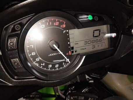 2011 Kawasaki Z 1000SX, зелёный, 698000 рублей, вид 5