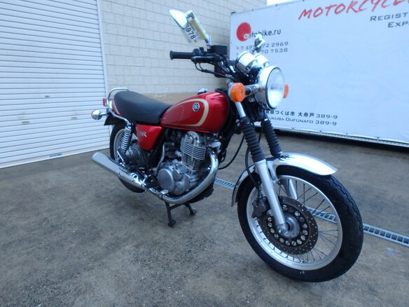 2009 Yamaha SR400, красный, 350000 рублей - вид 4