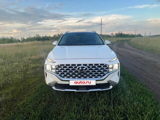 2021 Hyundai Santa Fe IV Рестайлинг, белый, 3400000 рублей, вид 3