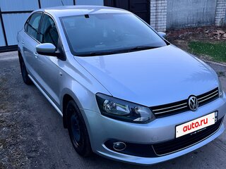 2012 Volkswagen Polo V, серебристый, 560000 рублей, вид 2
