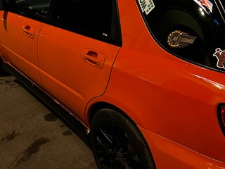 2003 Subaru Impreza WRX II Рестайлинг 1, оранжевый, 700000 рублей, вид 5