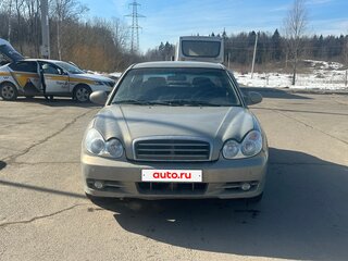 2007 Hyundai Sonata ТагАЗ IV (EF) Рестайлинг, бежевый, 200000 рублей, вид 1