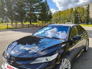 2019 Toyota Camry VIII (XV70), чёрный, 2925000 рублей, вид 1