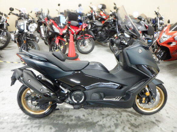 2022 Yamaha TMAX, синий - вид 23
