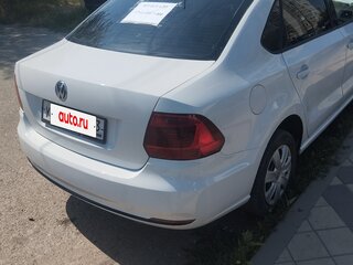 2018 Volkswagen Polo V Рестайлинг, белый, 770000 рублей, вид 4