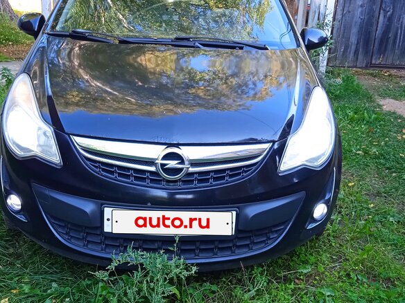 2011 Opel Corsa D Рестайлинг I, чёрный, 295000 рублей - вид 3