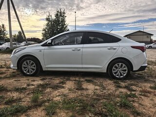 2020 Hyundai Solaris II Рестайлинг, белый, 1380000 рублей, вид 5