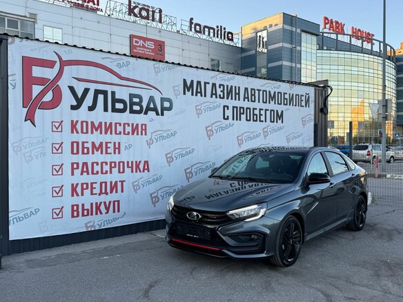 2026 Lada (ВАЗ) Vesta Sport I Рестайлинг (NG), серый, 2550000 рублей - вид 6