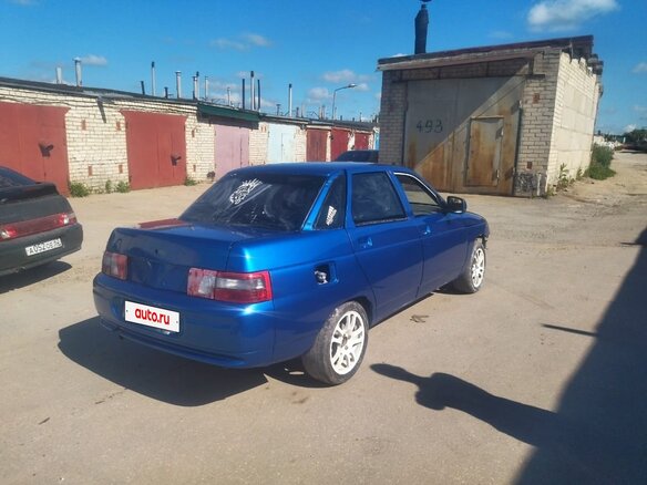 2002 Lada (ВАЗ) 2110, синий - вид 18