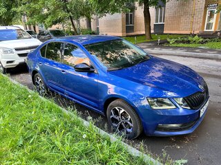 2018 Skoda Octavia III (A7) Рестайлинг, синий, 1800000 рублей, вид 1