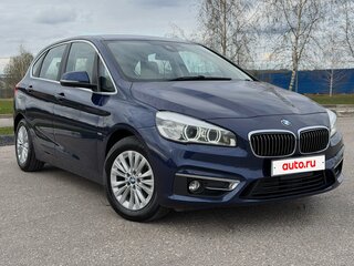 2017 BMW 2 серии Active Tourer 218i F45, синий, 1310000 рублей, вид 3