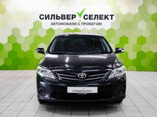 2011 Toyota Corolla X (E140, E150) Рестайлинг, чёрный, 1079000 рублей, вид 3