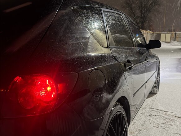 2007 Mazda 3 I (BK) Рестайлинг, чёрный, 460000 рублей - вид 6