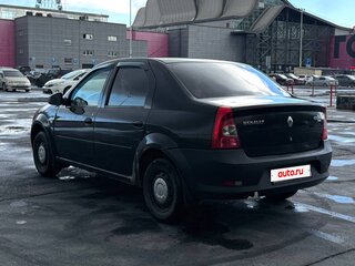 2014 Renault Logan I Рестайлинг, чёрный, 250000 рублей, вид 3
