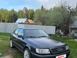 1993 Audi 100 IV (C4), синий, 180000 рублей, вид 2