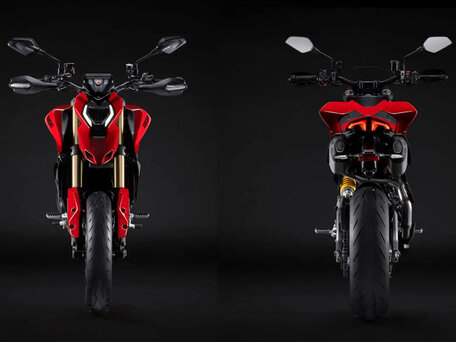 2026 Ducati Hypermotard, красный, 2340000 рублей, вид 3