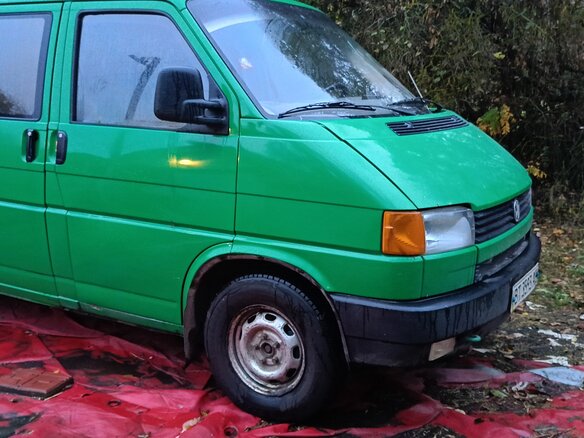 1993 Volkswagen Transporter T4, зелёный, 350000 рублей - вид 7