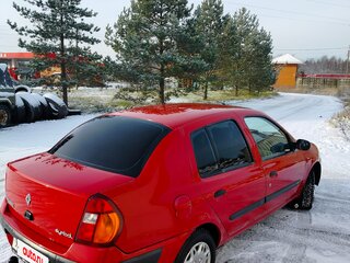 2002 Renault Symbol I Рестайлинг, красный, 340000 рублей, вид 4