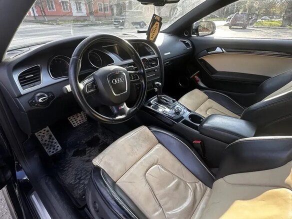 2010 Audi A5 I (8T), чёрный, 1000000 рублей - вид 7
