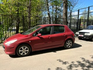 2007 Peugeot 307 I Рестайлинг, красный, 350000 рублей, вид 4