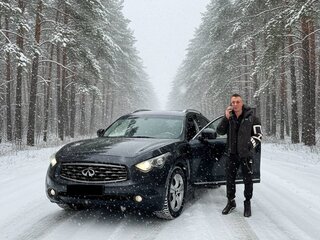 2011 Infiniti FX37 II (S51), коричневый, 1550000 рублей, вид 2
