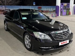 2011 Mercedes-Benz S-Класс 350 Long V (W221) Рестайлинг, чёрный, 2150000 рублей, вид 3