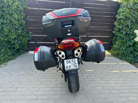 2002 Honda VFR 800, красный, 300000 рублей - вид 8