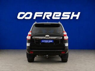 2017 Toyota Land Cruiser Prado 150 Series Рестайлинг 1, чёрный, 4499652 рублей, вид 4