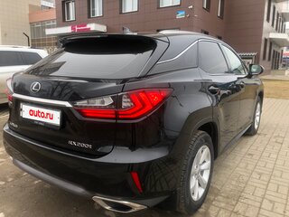 2016 Lexus RX 200t IV, чёрный, 3300000 рублей, вид 4
