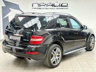 2008 Mercedes-Benz M-Класс 350 II (W164) Рестайлинг, чёрный, 1384000 рублей, вид 3