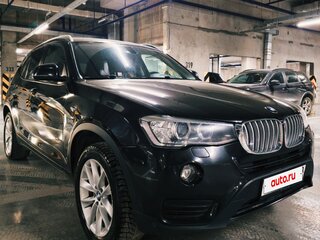 2017 BMW X3 28i xDrive II (F25) Рестайлинг, чёрный, 2300000 рублей, вид 4
