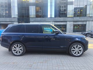 2018 Land Rover Range Rover Long IV Рестайлинг, синий, 6100000 рублей, вид 4