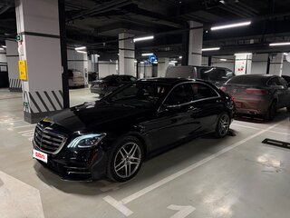 2018 Mercedes-Benz S-Класс 350 d Long VI (W222, C217) Рестайлинг, чёрный, 6700000 рублей, вид 1