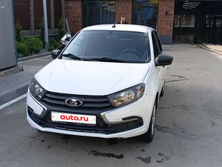 2020 Lada (ВАЗ) Granta I Рестайлинг, белый, 680000 рублей, вид 1