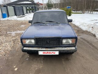 1998 Lada (ВАЗ) 2107, синий, 120000 рублей, вид 1